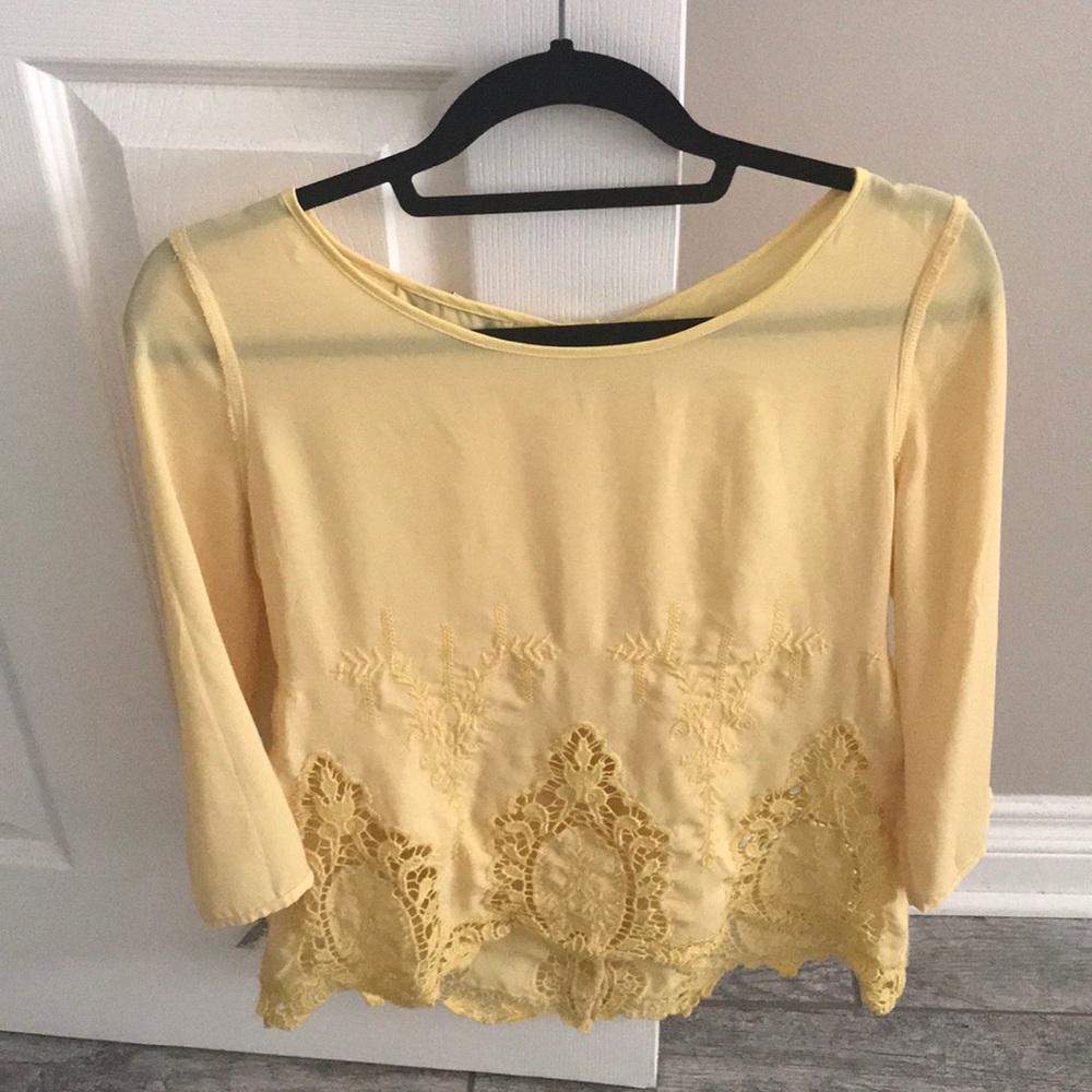 Yellow Blouse